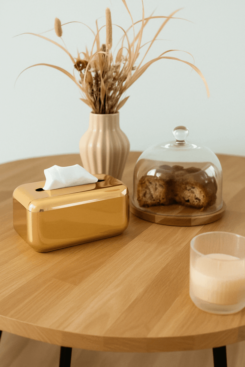 Tissue Box | Baby doekjes | Goud