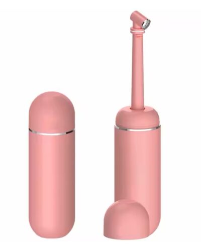 roze draagbare bidetfles