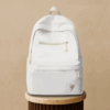 gepersonaliseerde witte rugtas