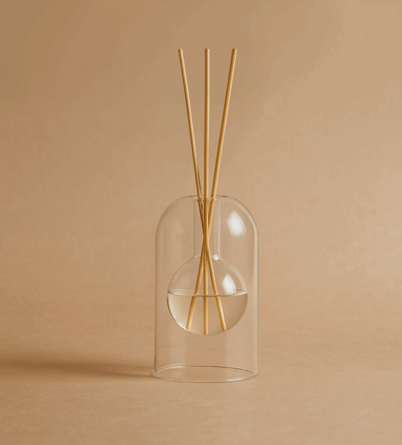 Japandi diffuser borosilicaatglas
