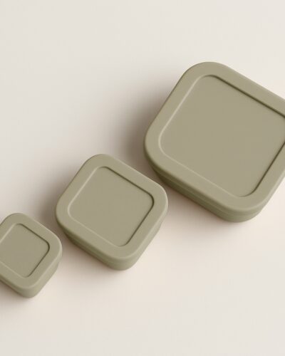 Gepersonaliseerde stone green snackdoosjes met naam – gratis gravering inbegrepen