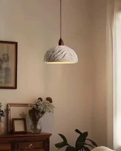 Wabi Sabi | Japanse Hanglamp | Beton | Hout 23 Wabi Sabi Hanglamp