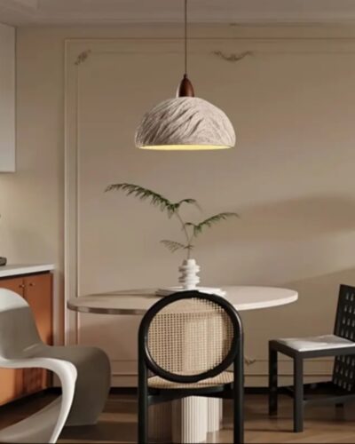 Wabi Sabi | Japanse Hanglamp | Beton | Hout 24 Wabi Sabi Hanglamp