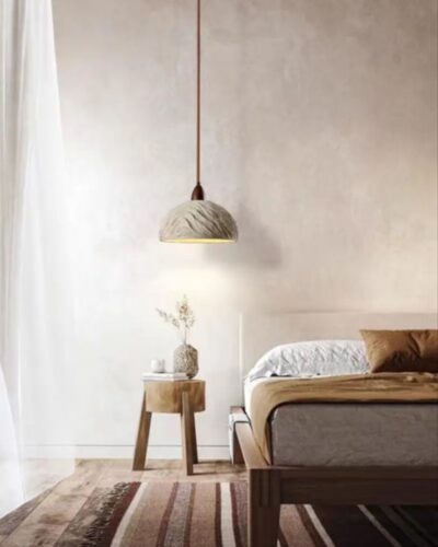 Wabi Sabi | Japanse Hanglamp | Beton | Hout 21 Wabi Sabi Hanglamp