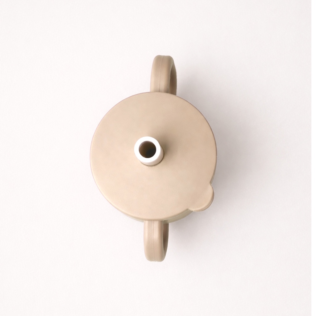 Mini Tumbler | Siliconen | Beige | Personaliseerbaar 4 Mini Tumbler | Siliconen | Beige | Personaliseerbaar - Afbeelding 4