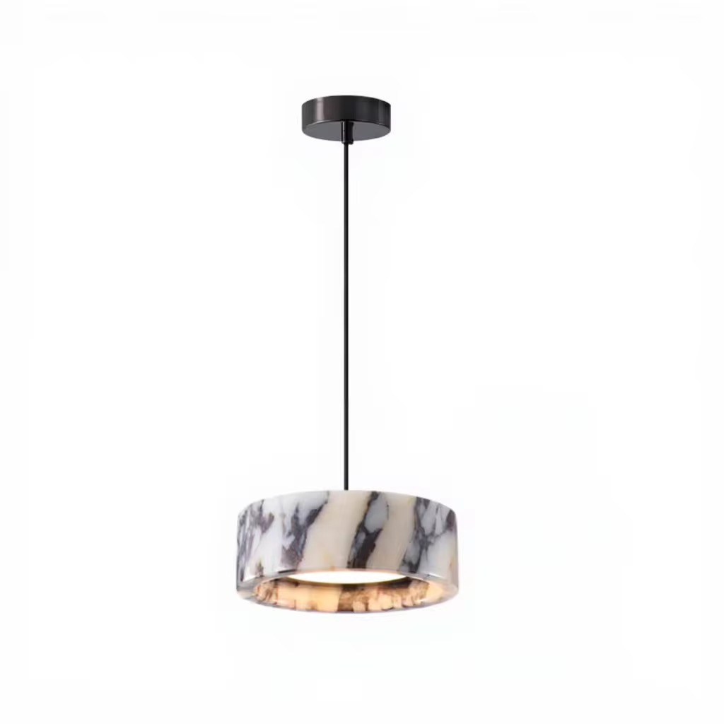 Hotel Chique | Luxe Hanglamp | Led | Marmer | 7 Hotel Chique | Luxe Hanglamp | LED | Marmer | - Afbeelding 7