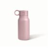 blush siliconen drinkfles 250 ml - cilindervorm, vooraanzicht