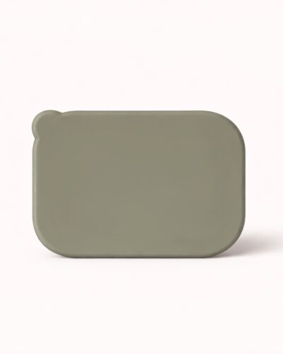 Alternative view of Lunchbox | RVS | Siliconen | Olive | Personaliseerbaar
