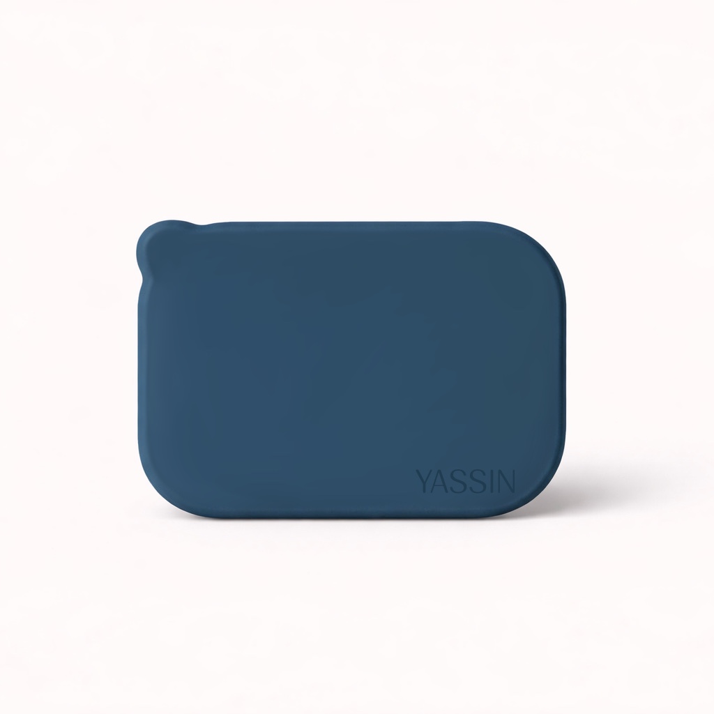 Lunchbox | Rvs | Siliconen | Navy | Personaliseerbaar 4 Lunchbox | RVS | Siliconen | Navy | Personaliseerbaar - Afbeelding 4