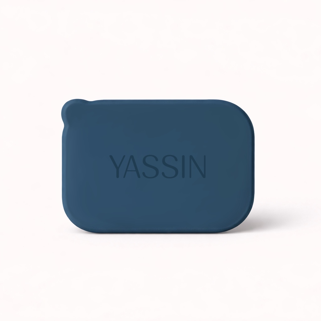 Lunchbox | Rvs | Siliconen | Navy | Personaliseerbaar 3 Lunchbox | RVS | Siliconen | Navy | Personaliseerbaar - Afbeelding 3