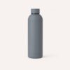 Thermosfles 500Ml Stone Grey | Dubbelwandige Rvs Drinkfles, Personaliseerbaar 5 Thermosfles 500ml Stone Grey - dubbelwandige RVS drinkfles met matte rubbercoating