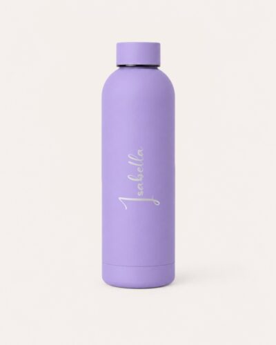Thermosfles 500ml Soft Lavender met gepersonaliseerde naamgravering (optioneel)