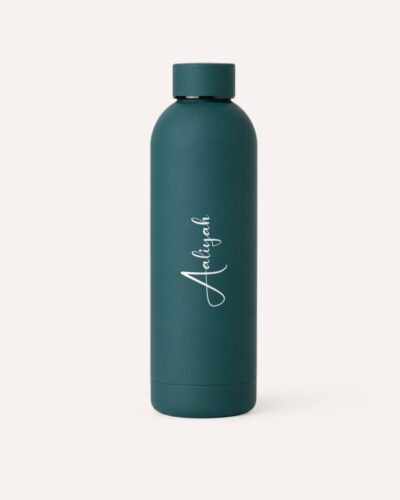 Thermosfles 500ml Forest Teal met gepersonaliseerde naamgravering (optioneel)