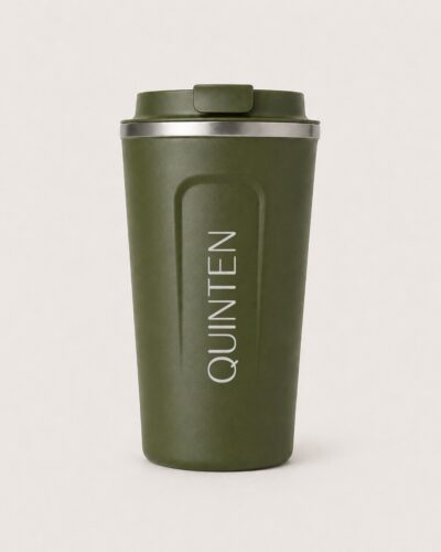 RVS drinkbeker Forest 500 ml met gegraveerde naam